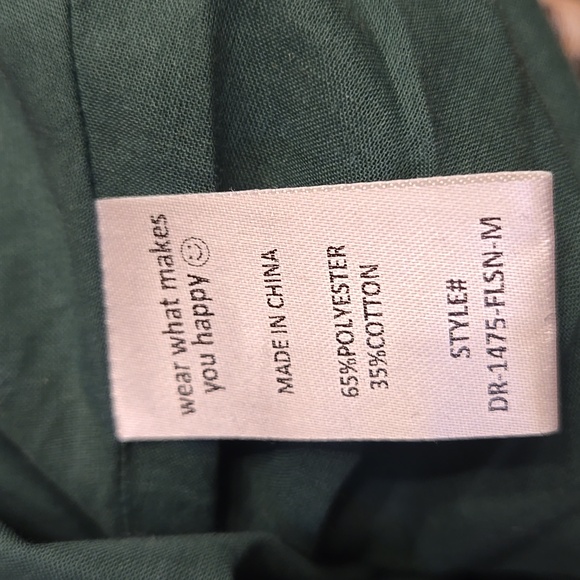 Dressed In LALA Sweet Revenge Smocked Plaid Snake Dress Size Medium - Picture 9 of 12